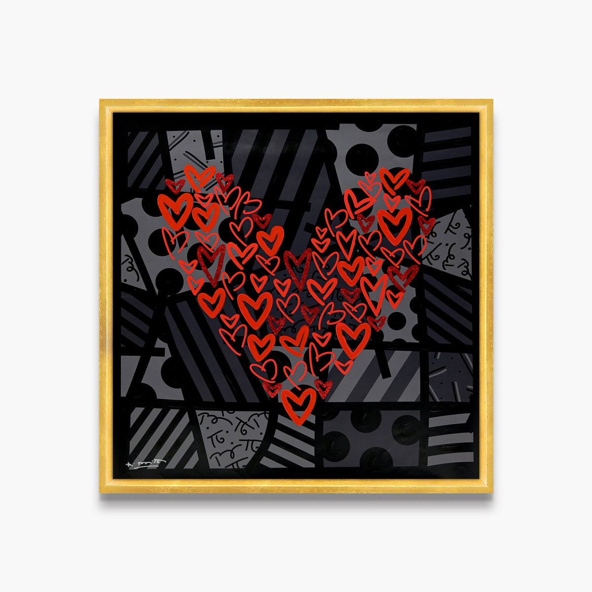 Good Night Love - Mixed Media Original