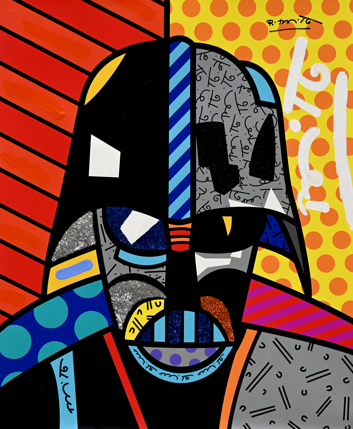Darth Vader - Mixed Media Original