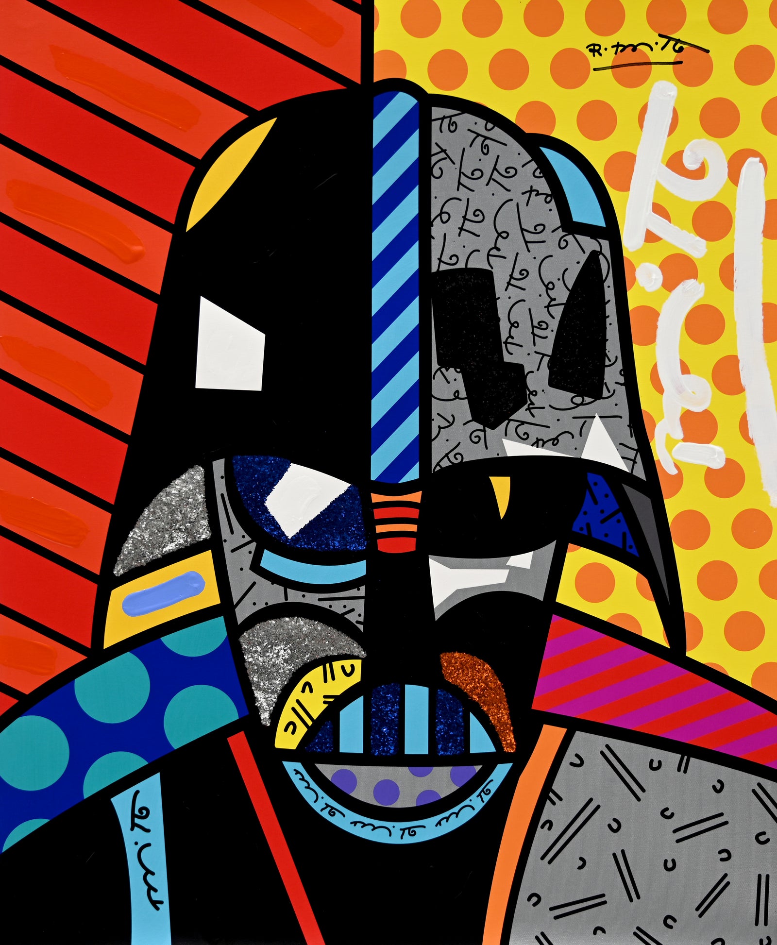 Darth Vader - Mixed Media Original