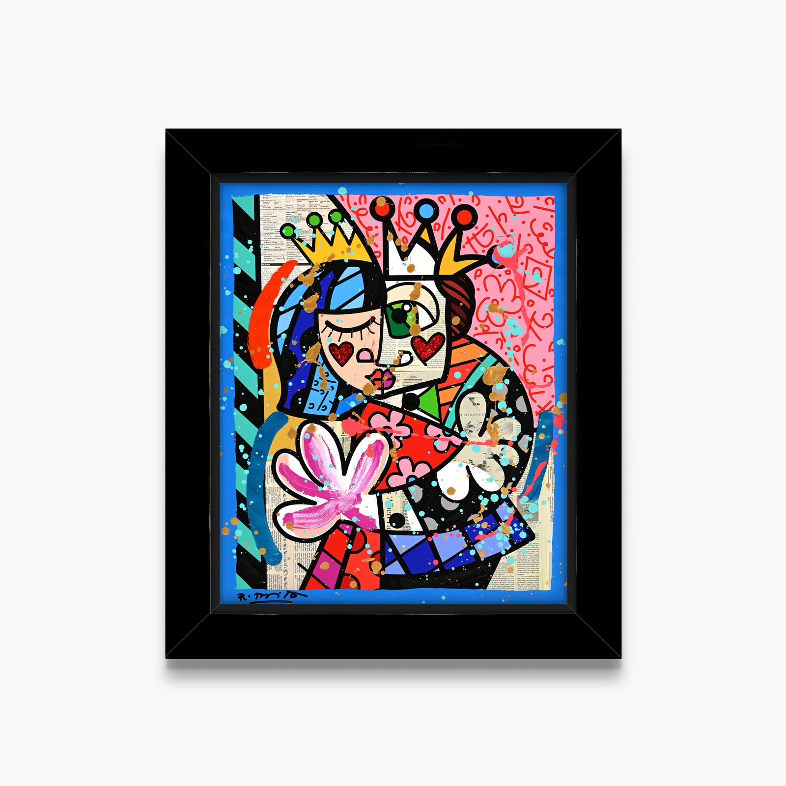 Abrazo - Mixed Media Original