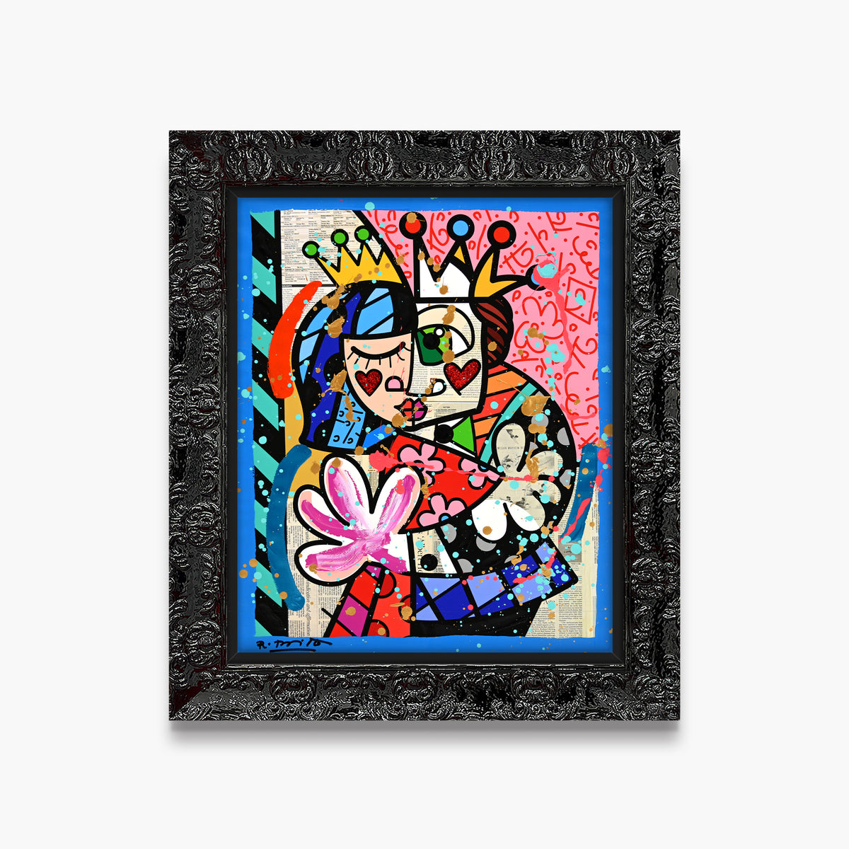 Abrazo - Mixed Media Original