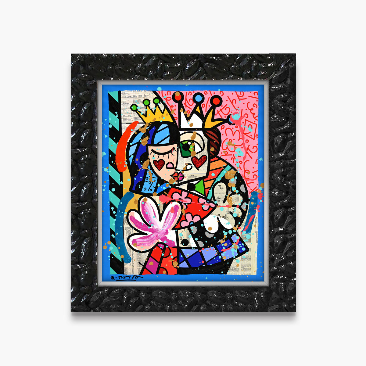 Abrazo - Mixed Media Original