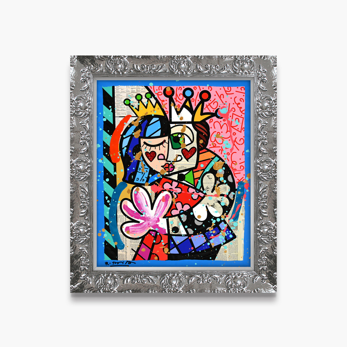 Abrazo - Mixed Media Original
