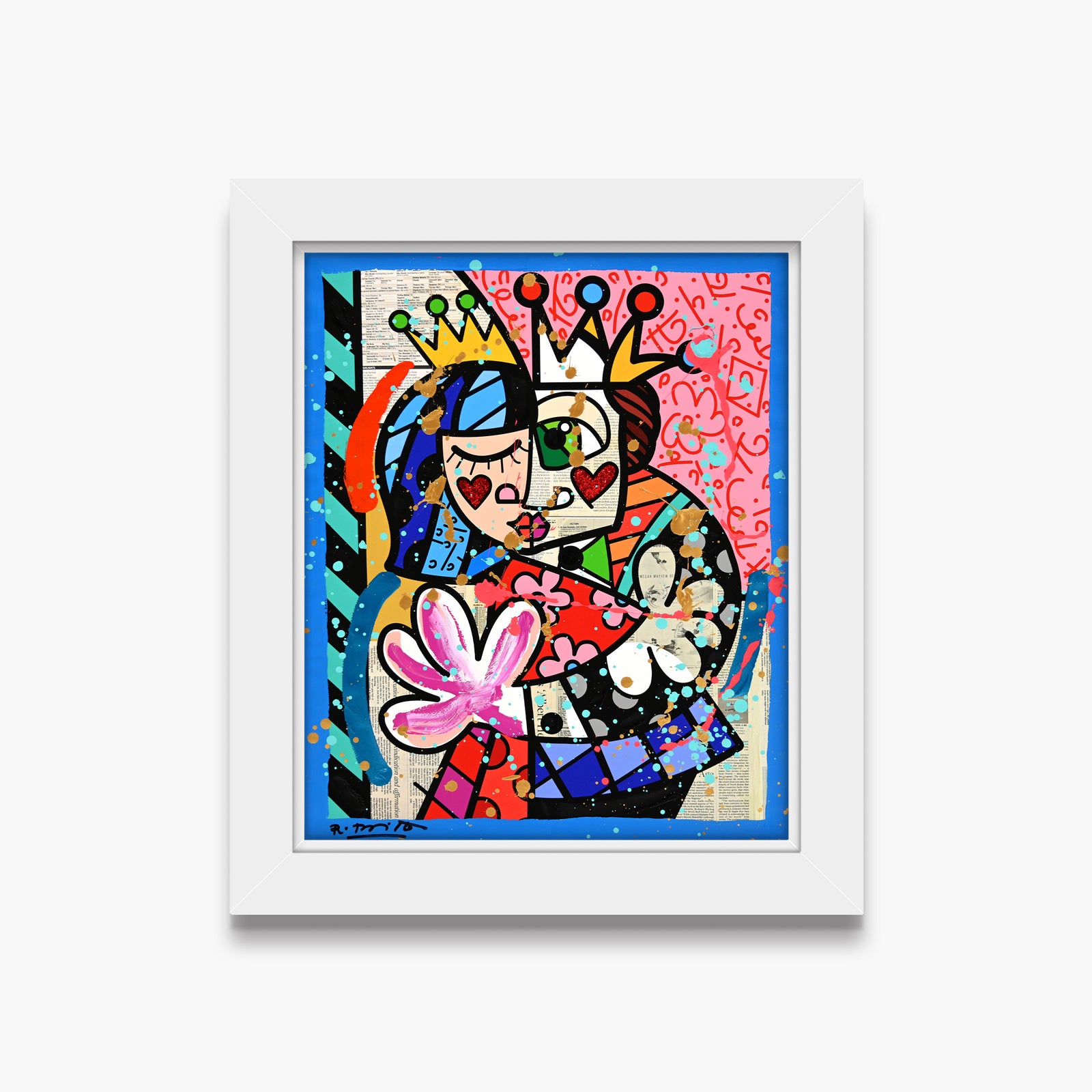 Abrazo - Mixed Media Original