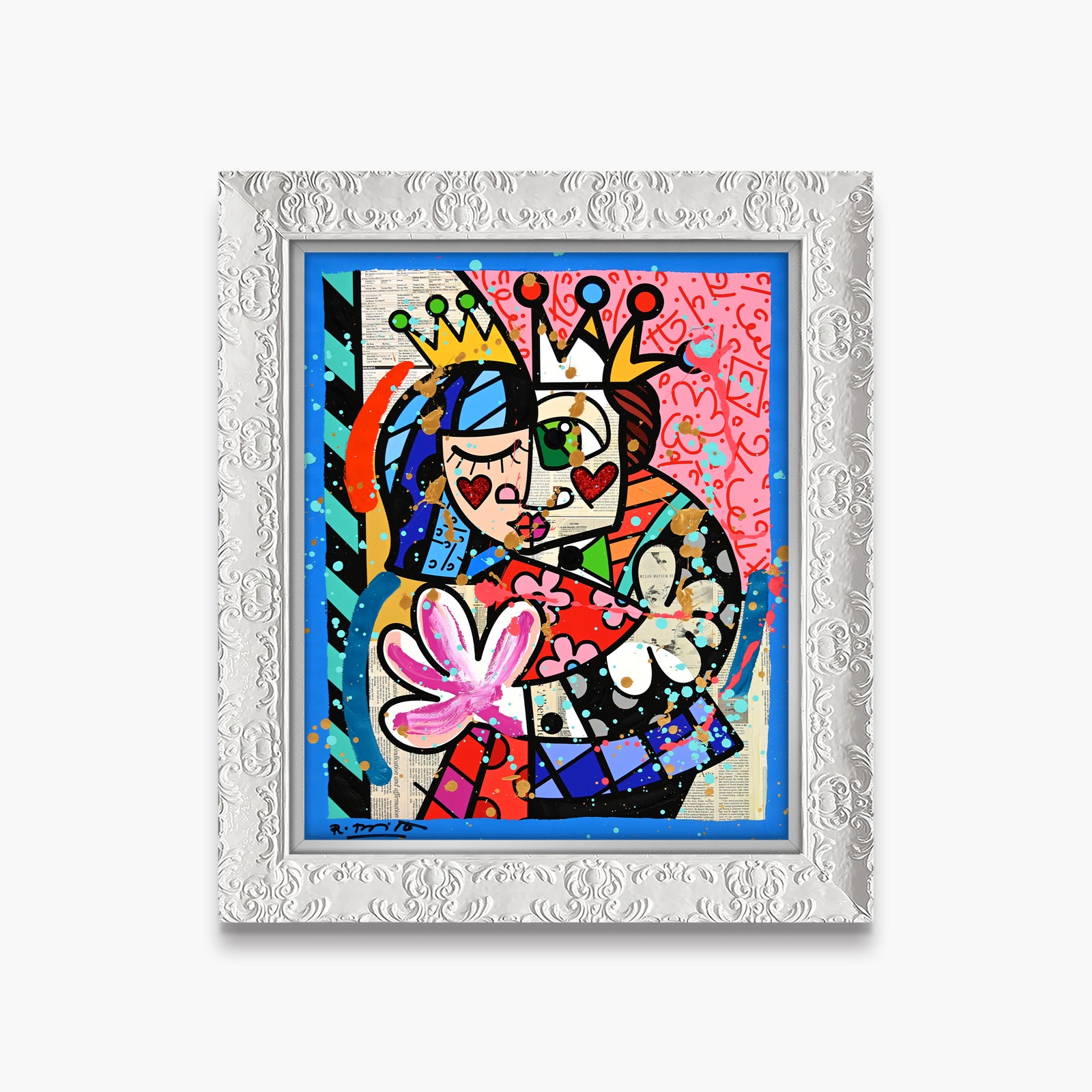Abrazo - Mixed Media Original