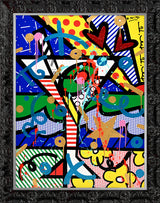 DIRTY MARTINI - MIXED MEDIA ORIGINAL