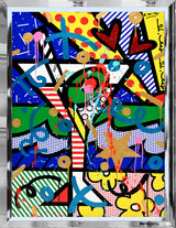 DIRTY MARTINI - MIXED MEDIA ORIGINAL