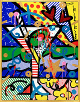 DIRTY MARTINI - MIXED MEDIA ORIGINAL