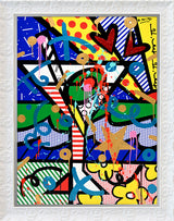 DIRTY MARTINI - MIXED MEDIA ORIGINAL