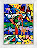DIRTY MARTINI - MIXED MEDIA ORIGINAL