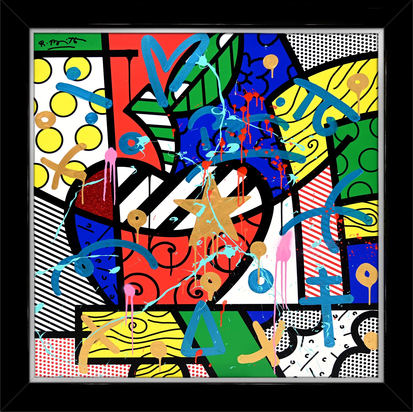 One Apple - Mixed Media Original