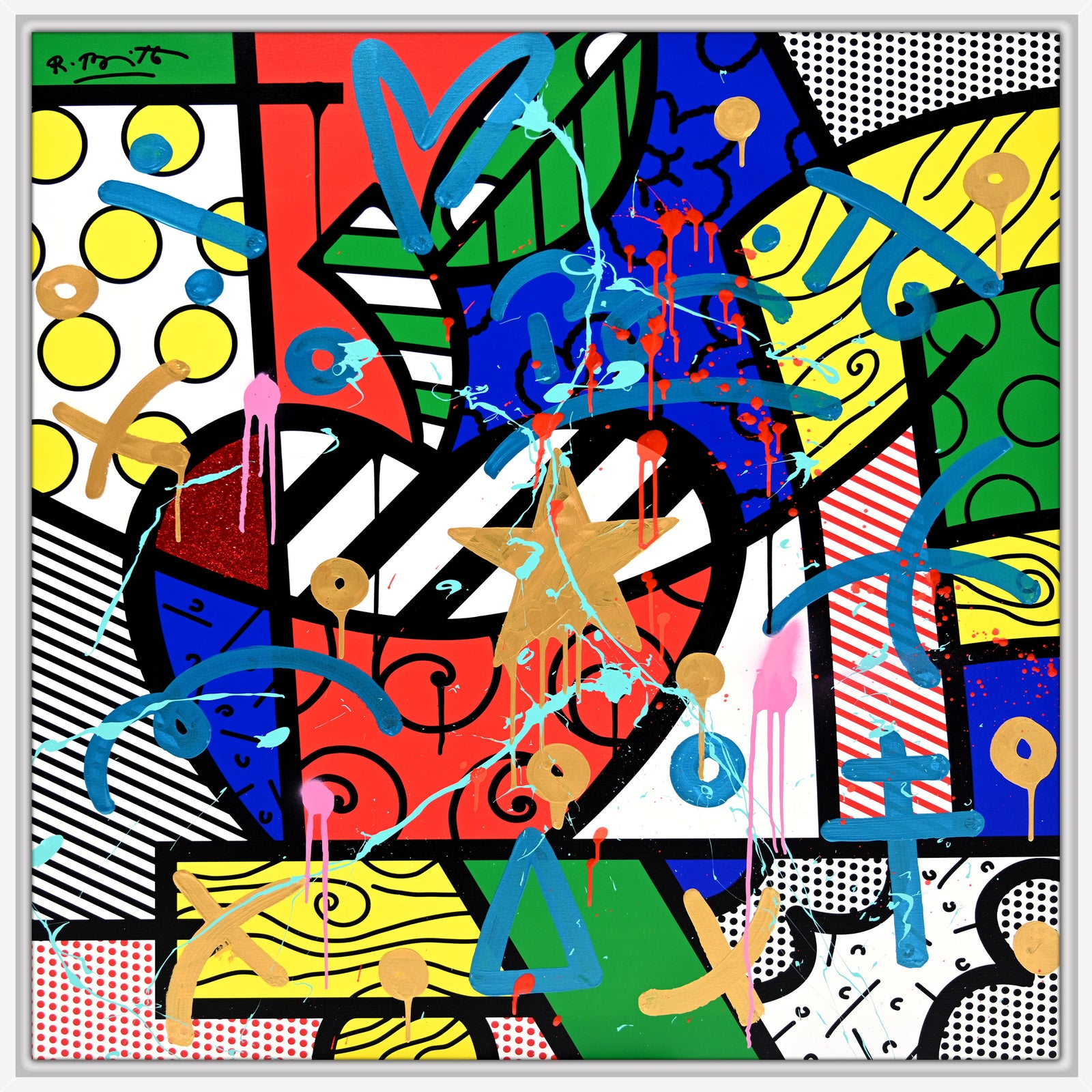 One Apple - Mixed Media Original