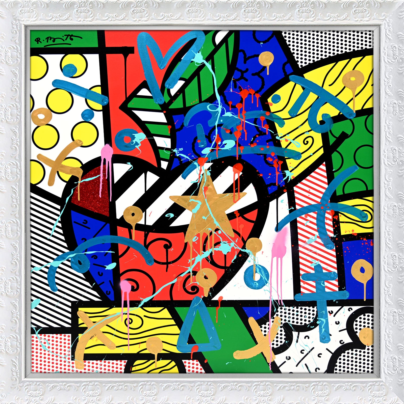 One Apple - Mixed Media Original