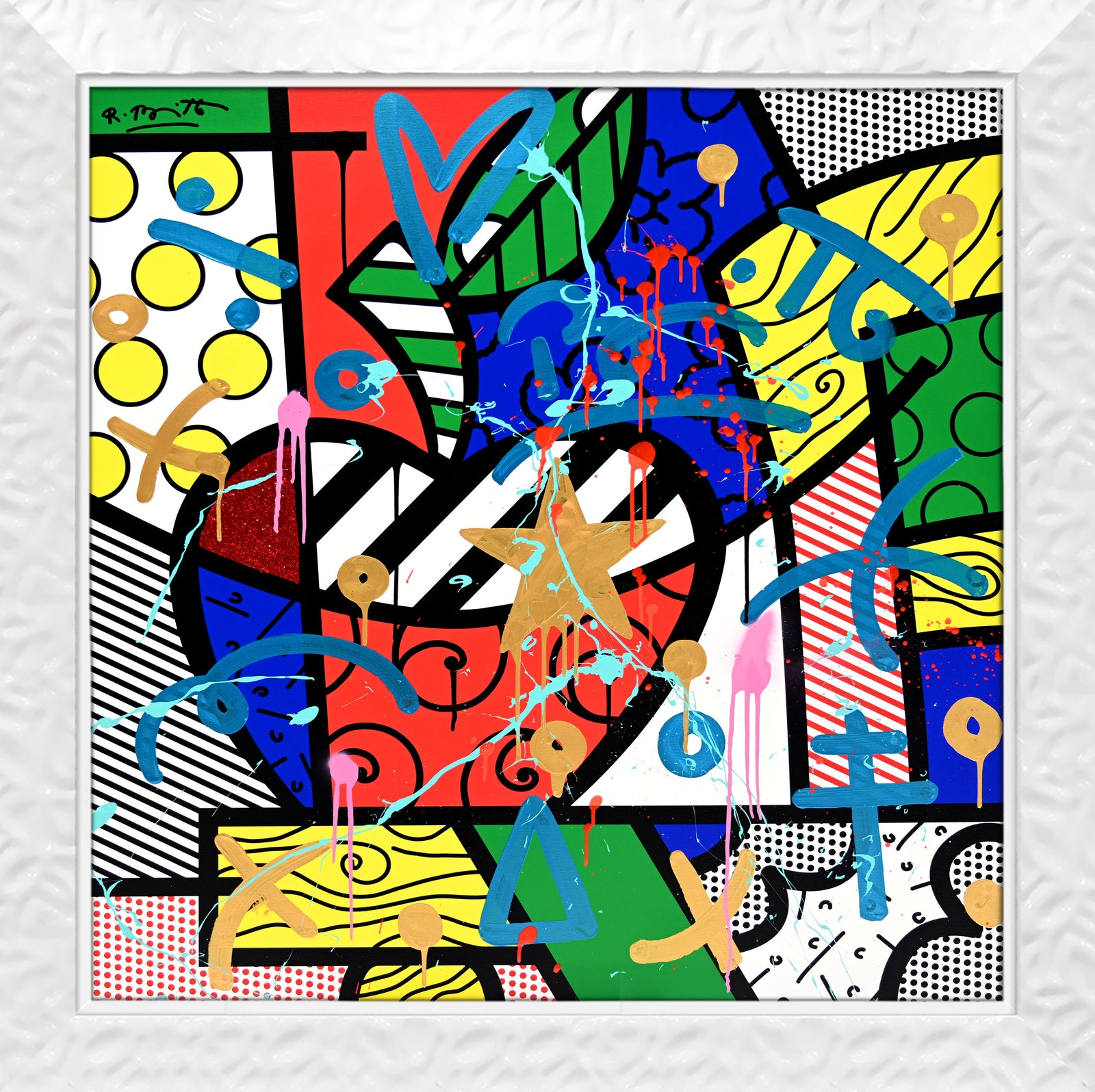 One Apple - Mixed Media Original