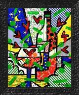 BORDEAUX - Mixed Media Original