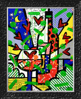 BORDEAUX - Mixed Media Original