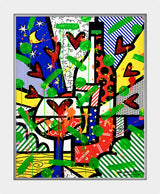 BORDEAUX - Mixed Media Original