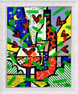 BORDEAUX - Mixed Media Original