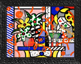 FLOWERS BOUQUET - Mixed Media Original