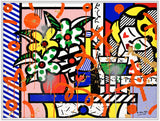 FLOWERS BOUQUET - Mixed Media Original