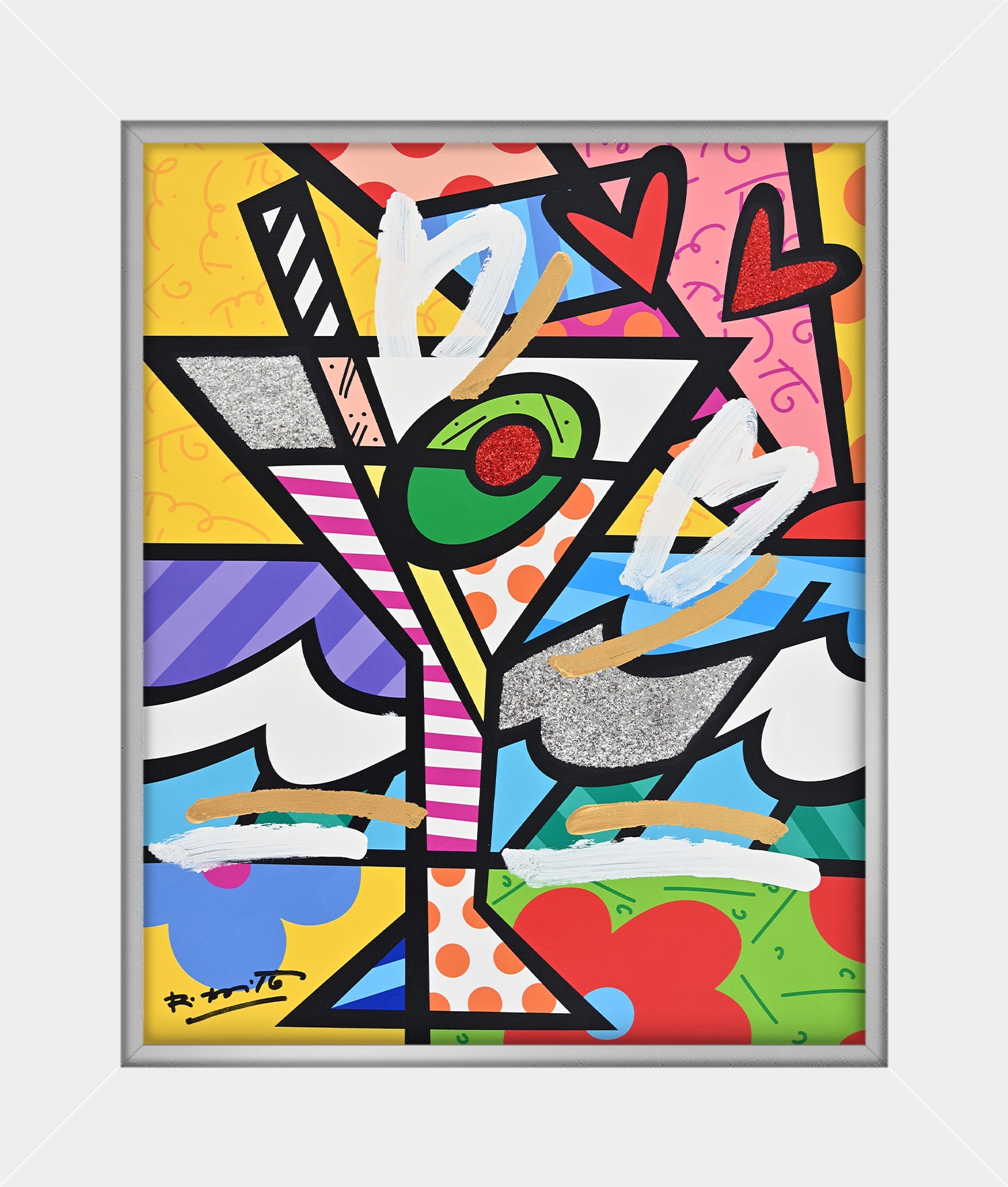Britto Martini - Mixed Media Original