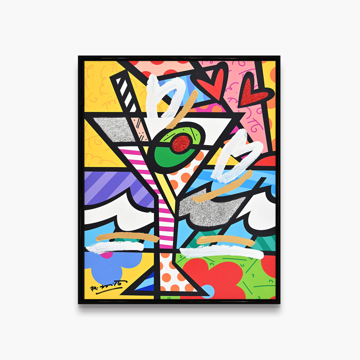 Britto Martini - Mixed Media Original