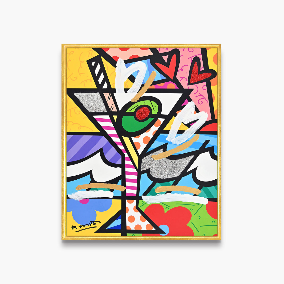 Britto Martini - Mixed Media Original