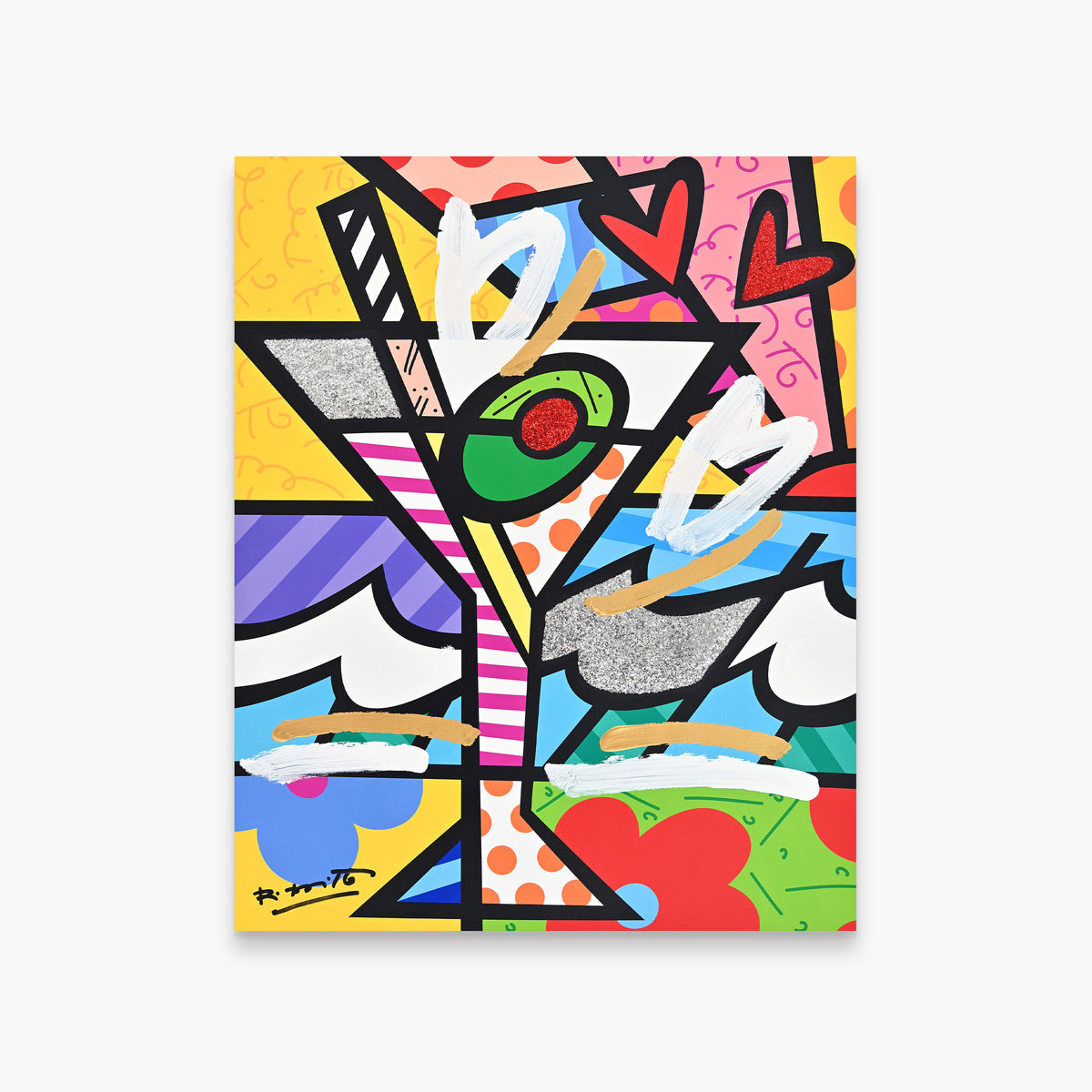 Britto Martini - Mixed Media Original
