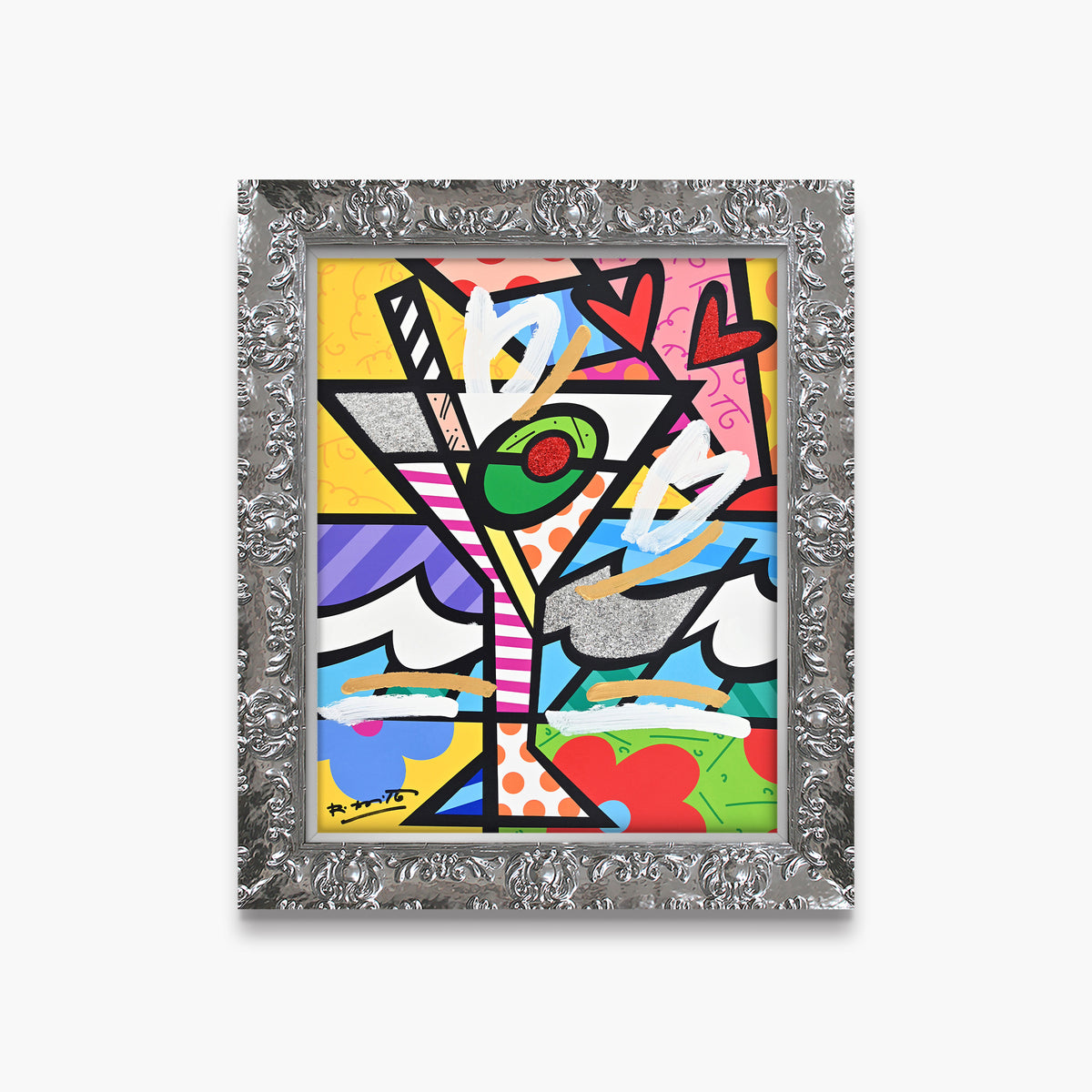 Britto Martini - Mixed Media Original