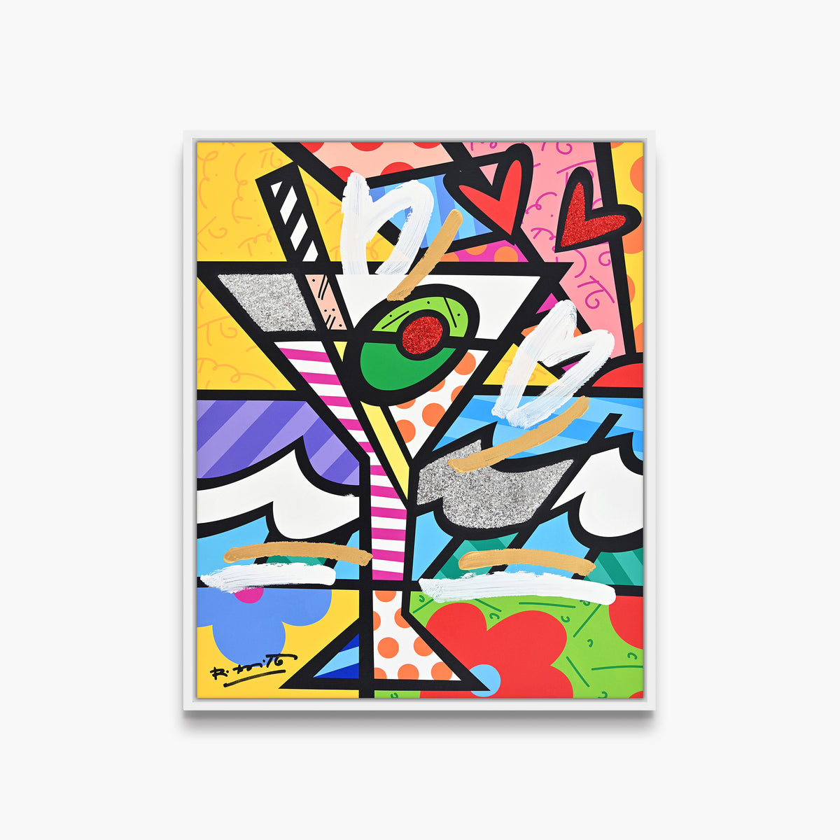 Britto Martini - Mixed Media Original