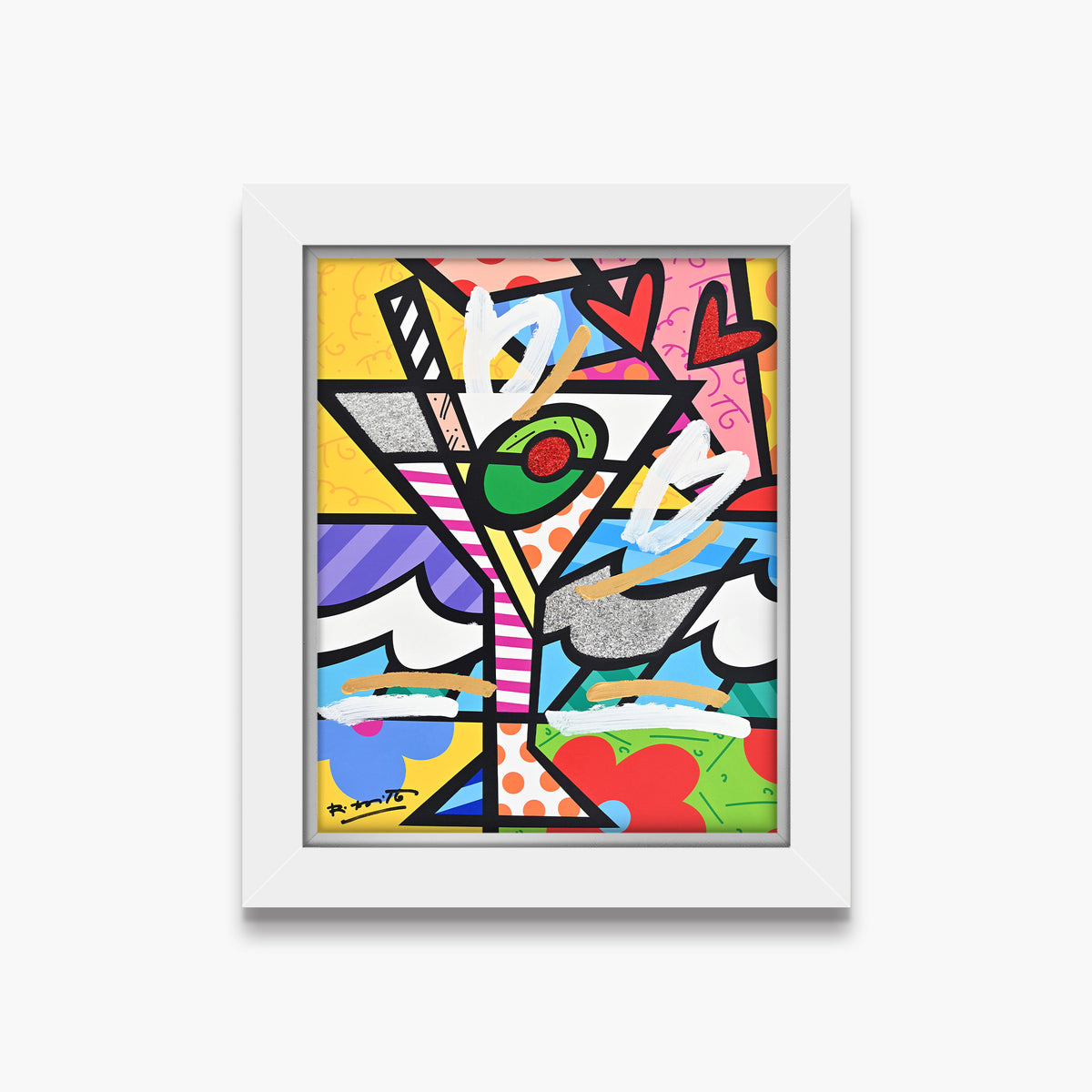 Britto Martini - Mixed Media Original