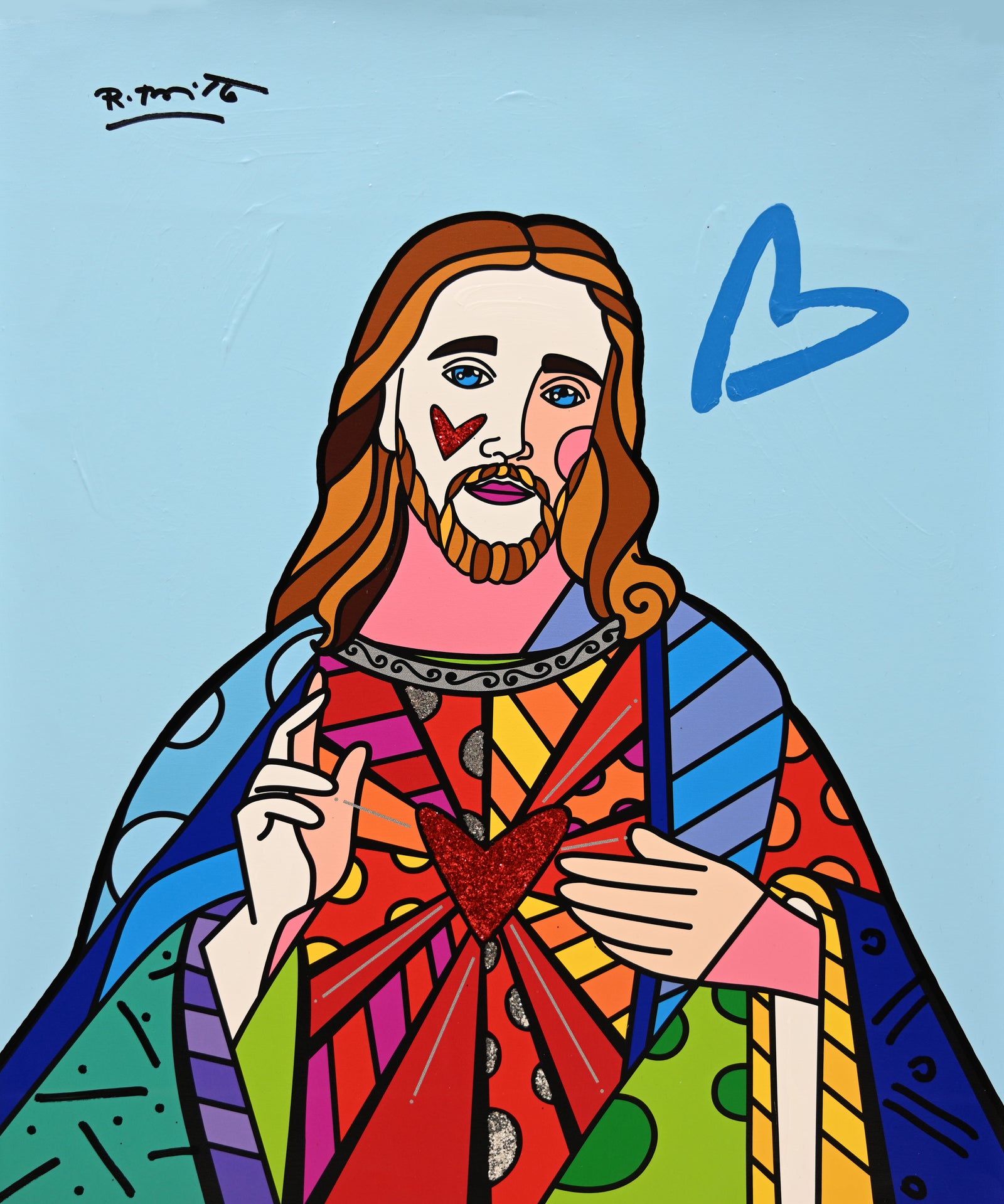 God - Mixed Media Original