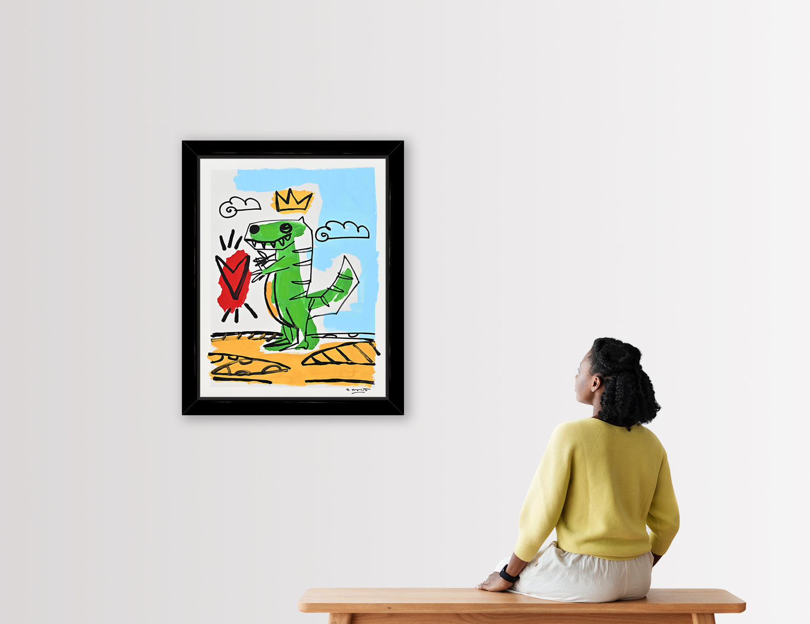 Thomas Collection (Dinosaur) - Mixed Media Original