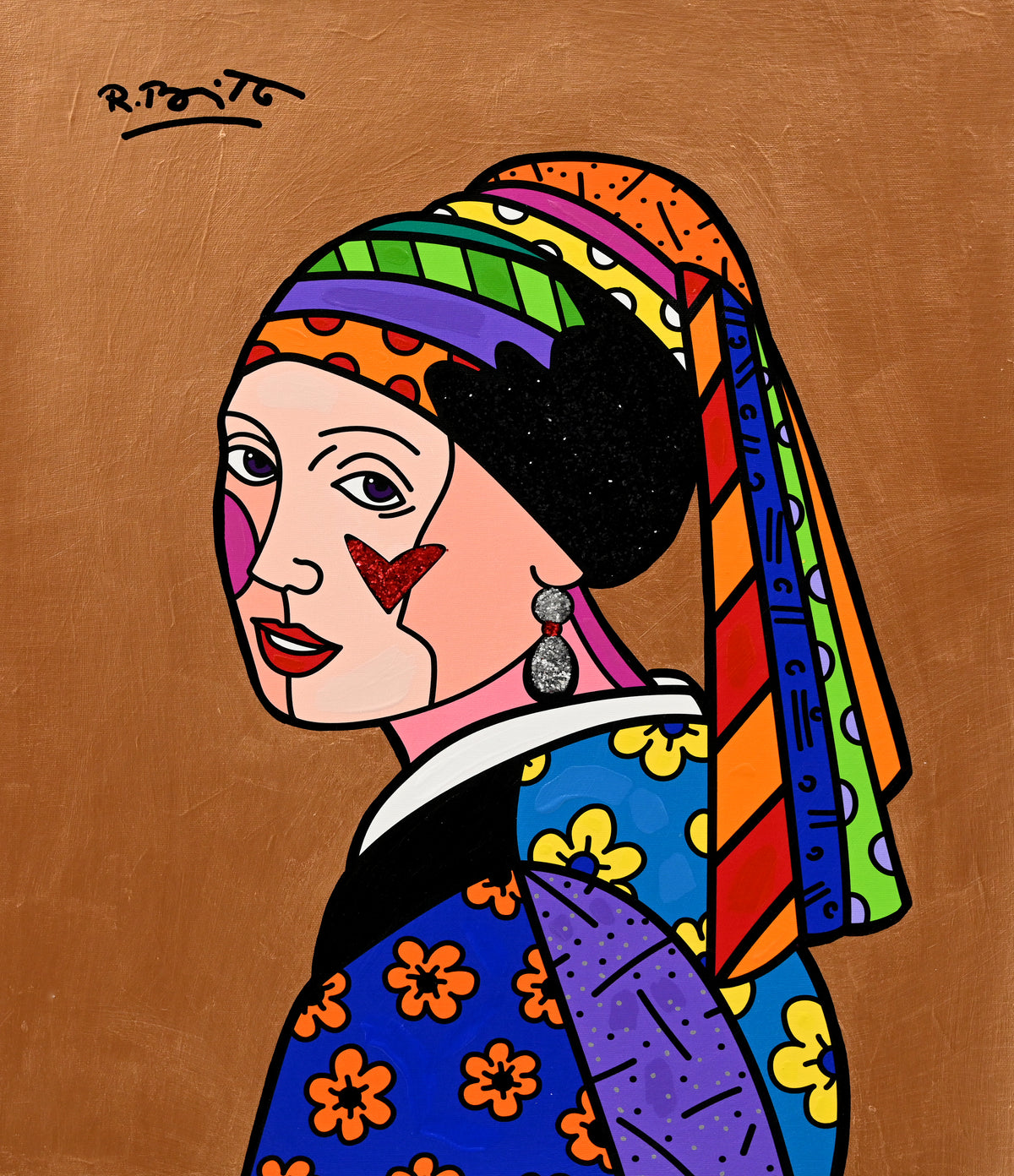 Beautiful Muse - Mixed Media Original