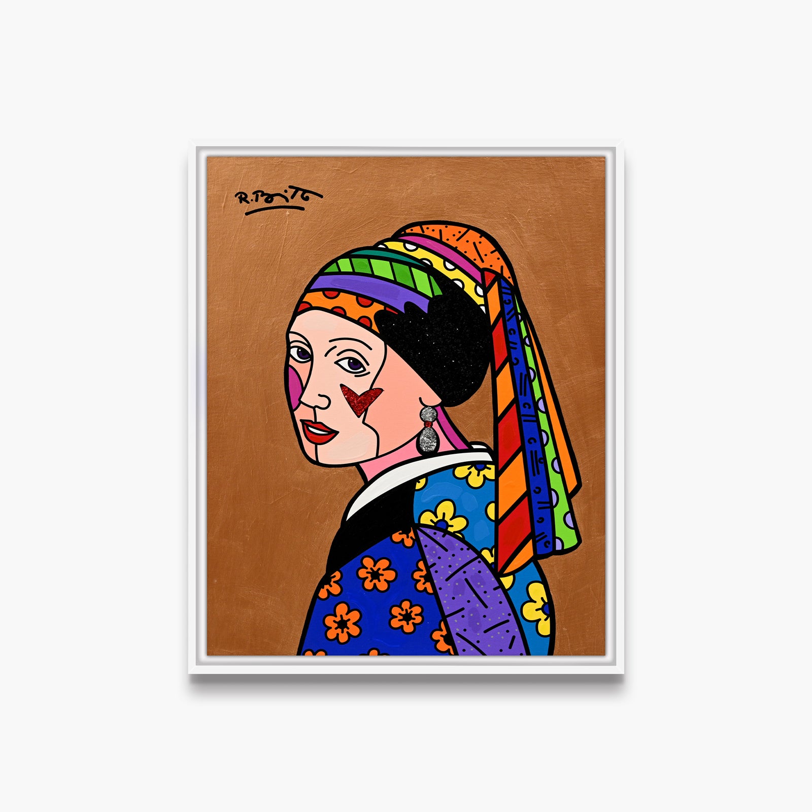 Beautiful Muse - Mixed Media Original