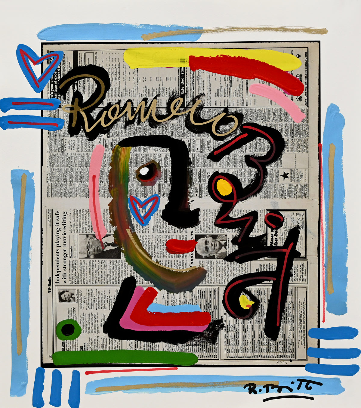 Happy News - Mixed Media Original