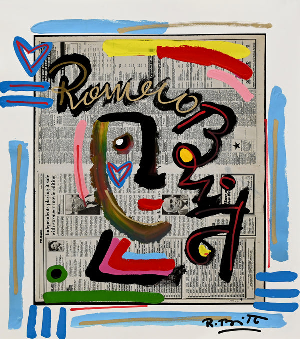 Happy News - Mixed Media Original