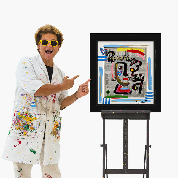 Happy News - Mixed Media Original