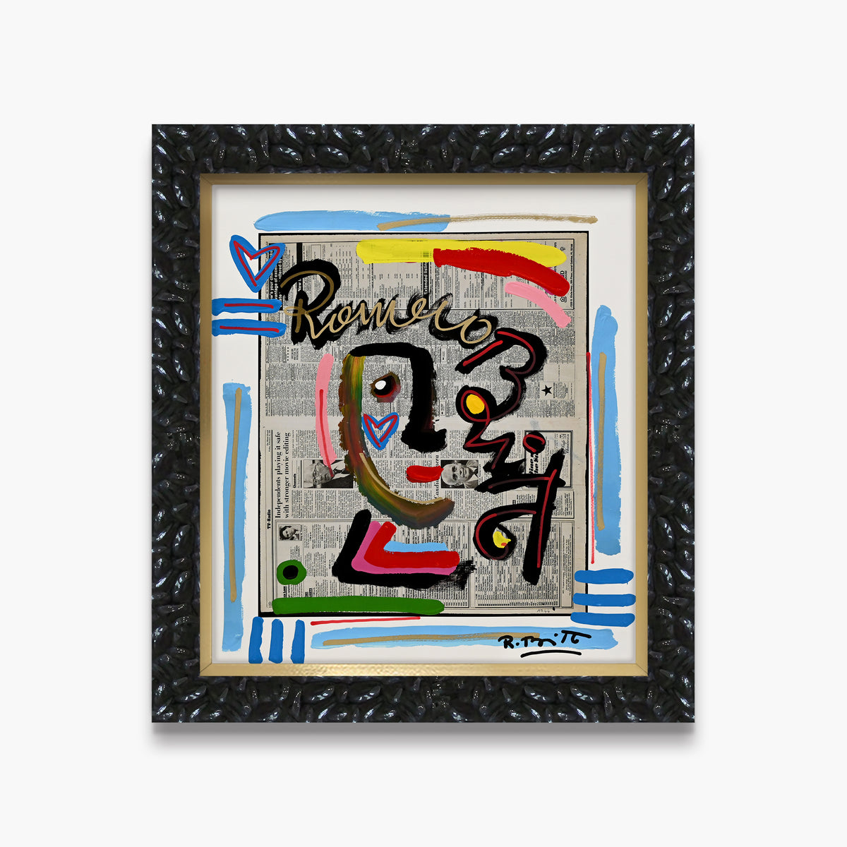 Happy News - Mixed Media Original
