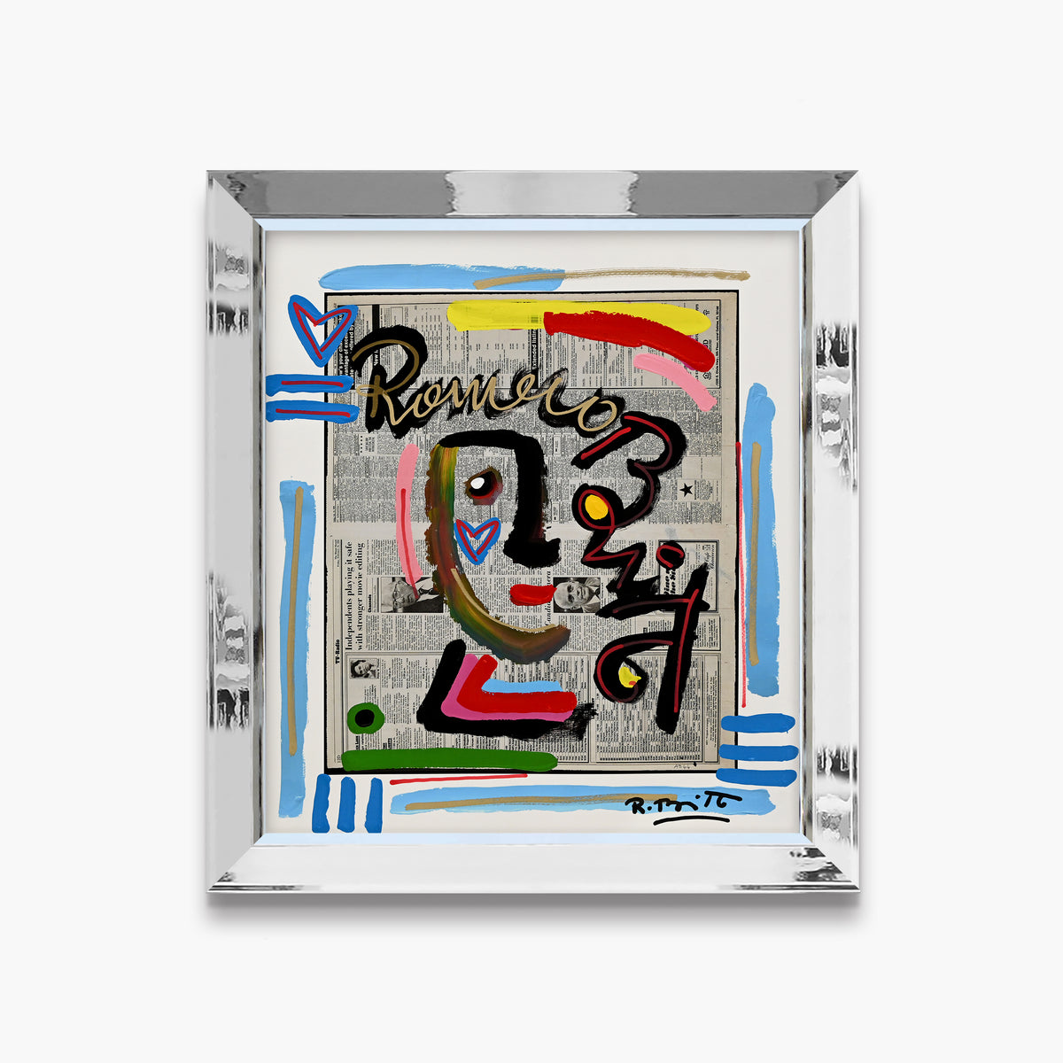 Happy News - Mixed Media Original