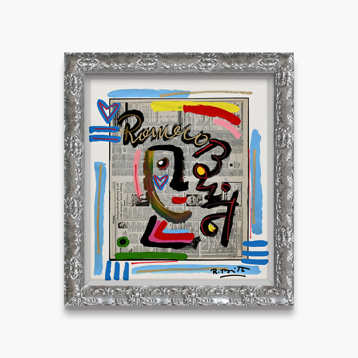 Happy News - Mixed Media Original