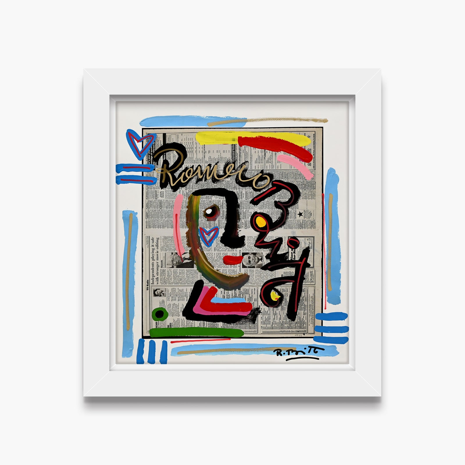 Happy News - Mixed Media Original