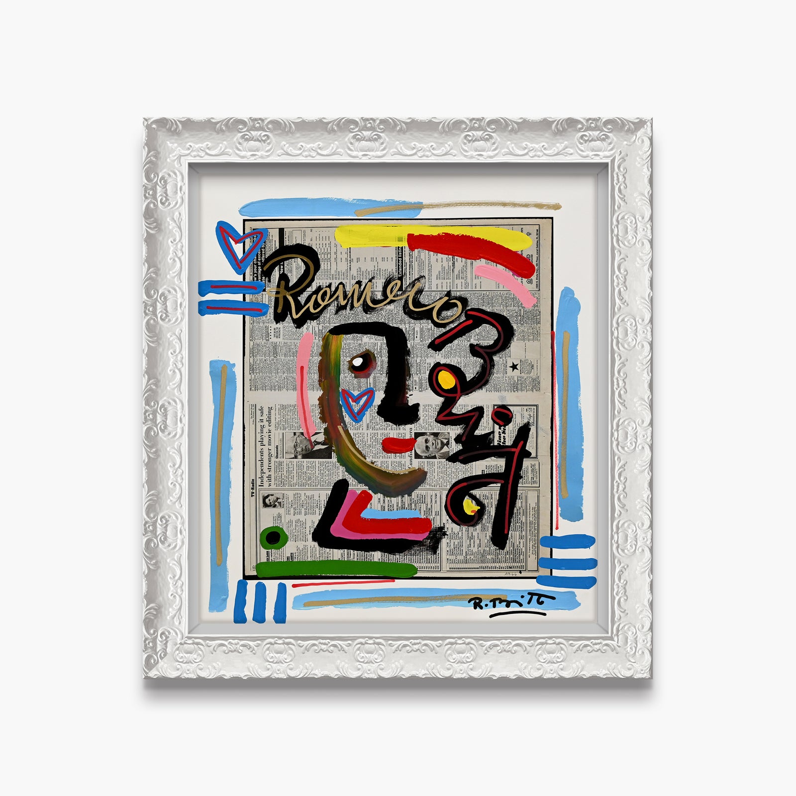 Happy News - Mixed Media Original