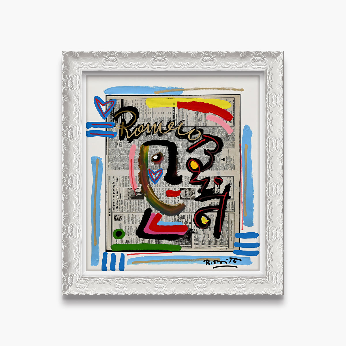 Happy News - Mixed Media Original