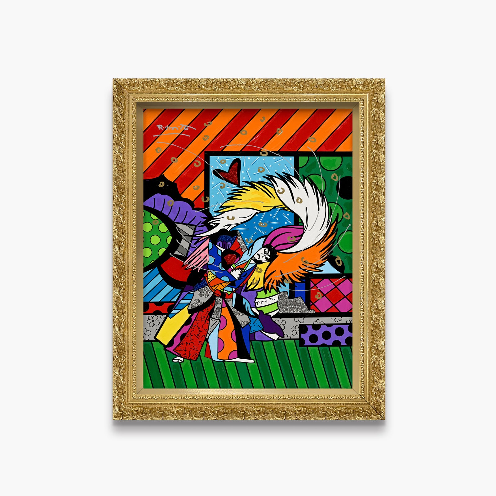 Spirit of Kabuki - Mixed Media Original