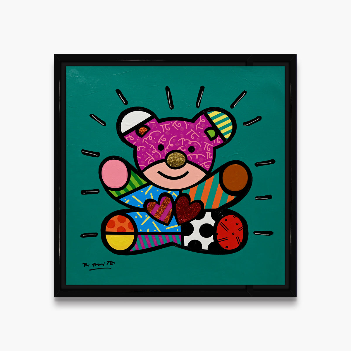 Happy Girl - Mixed Media Original