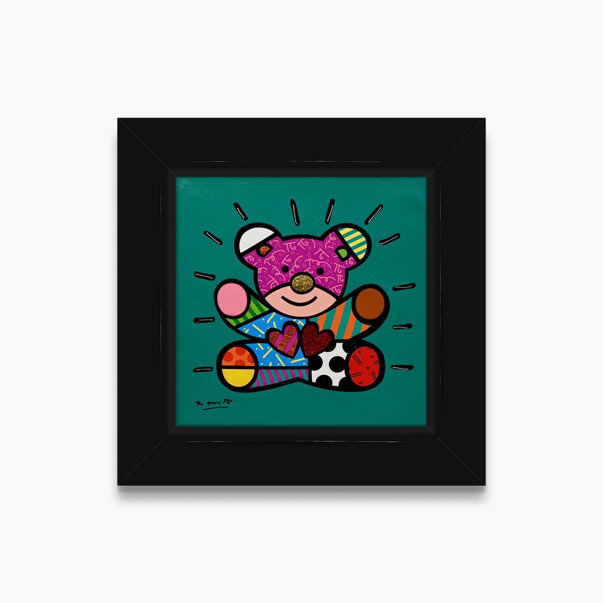 Happy Girl - Mixed Media Original
