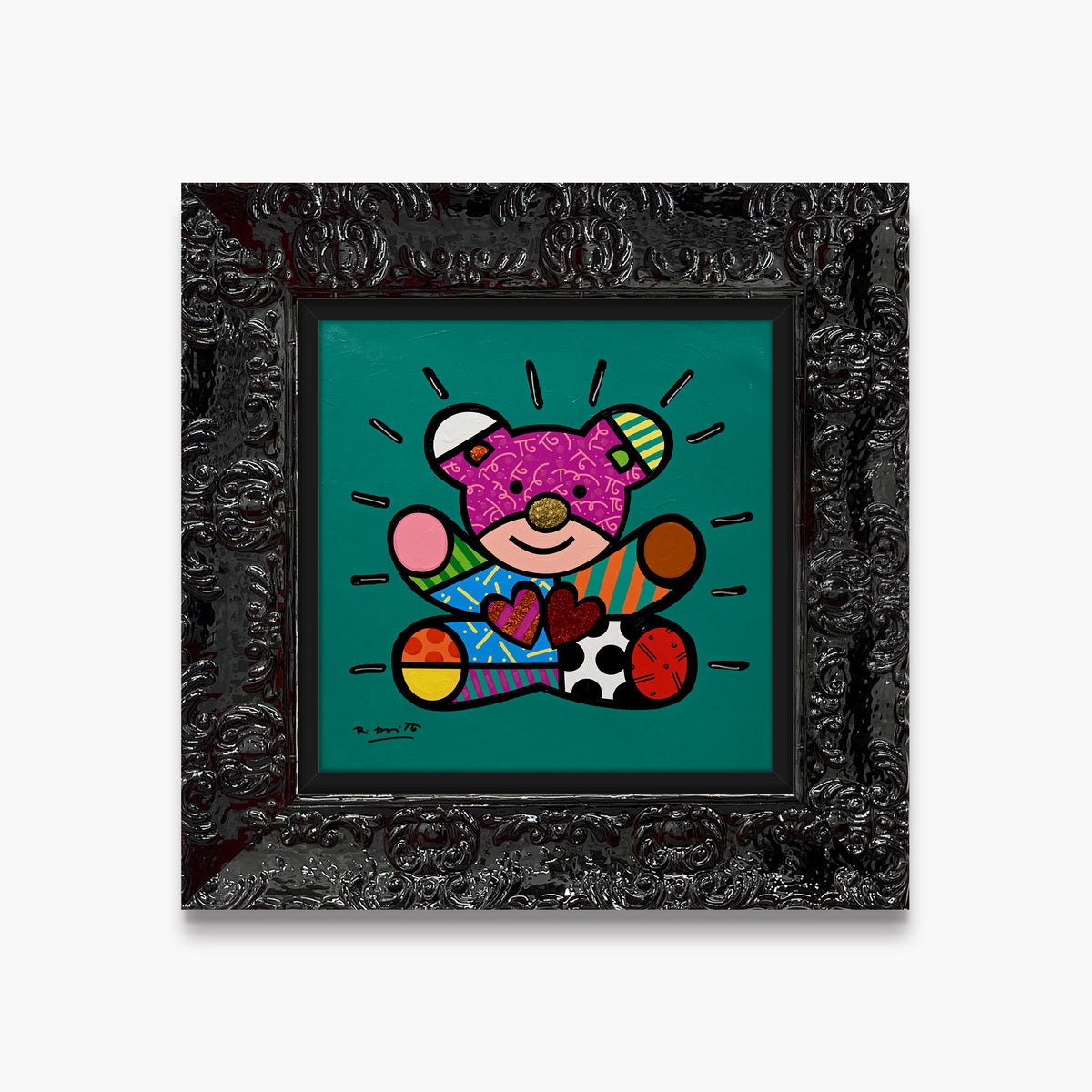 Happy Girl - Mixed Media Original