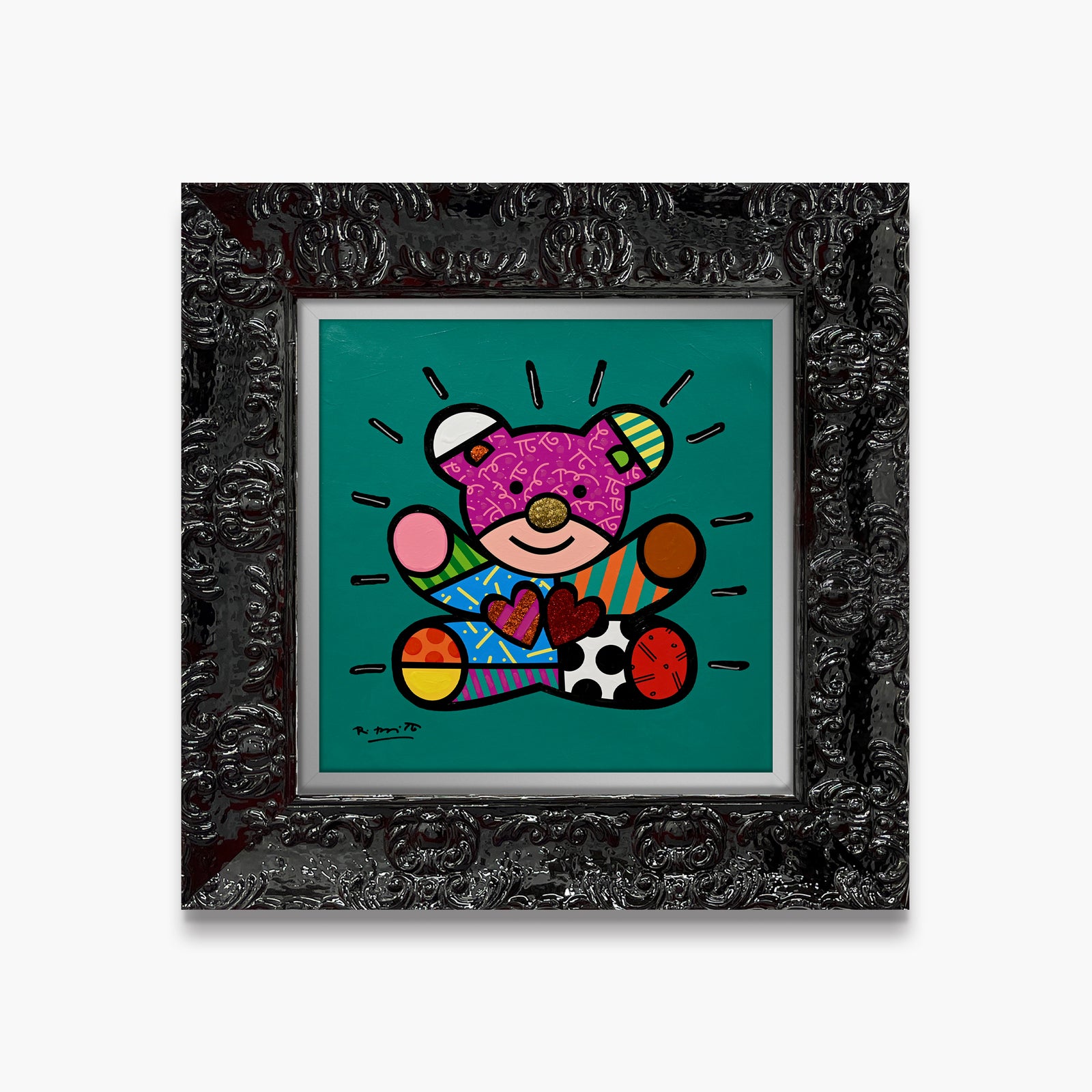 Happy Girl - Mixed Media Original