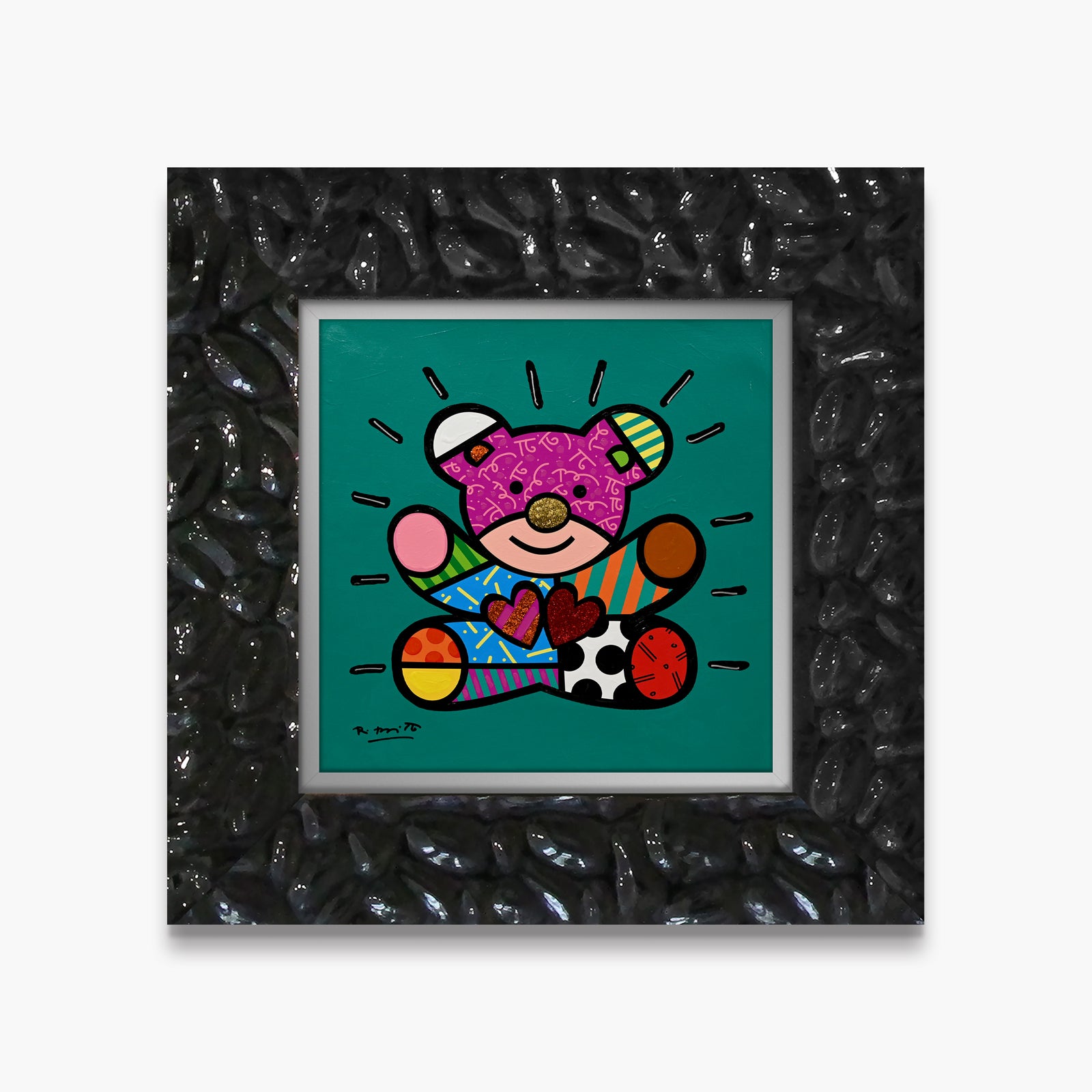 Happy Girl - Mixed Media Original